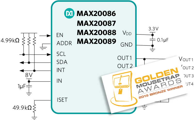 MAX20087ATPA/VY+T